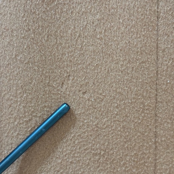 Talbots Size 8 Wool Trench Coat Vintage 80s 90s Style Cottagecore Old Money - Picture 15 of 15